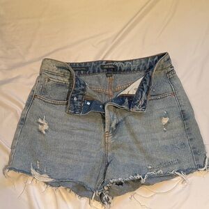 Wild Fable Light Blue Distressed Jean Shorts